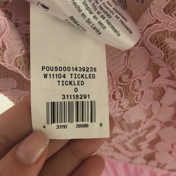 David’s Bridal Illusion VNeck Lace Dress - Picture 2 of 3